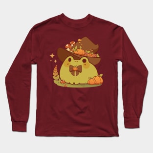 Autumn wizard frog Long Sleeve T-Shirt